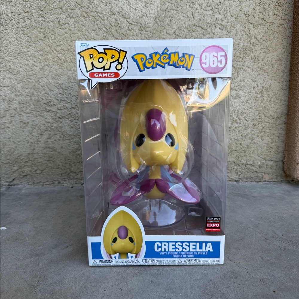 Funko Pokémon Cresselia Figure - Yellow & Purple Pop! #965